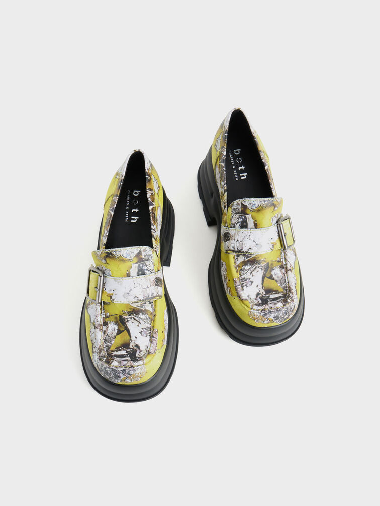 Jules Platform Buckled Loafers, Multi, hi-res