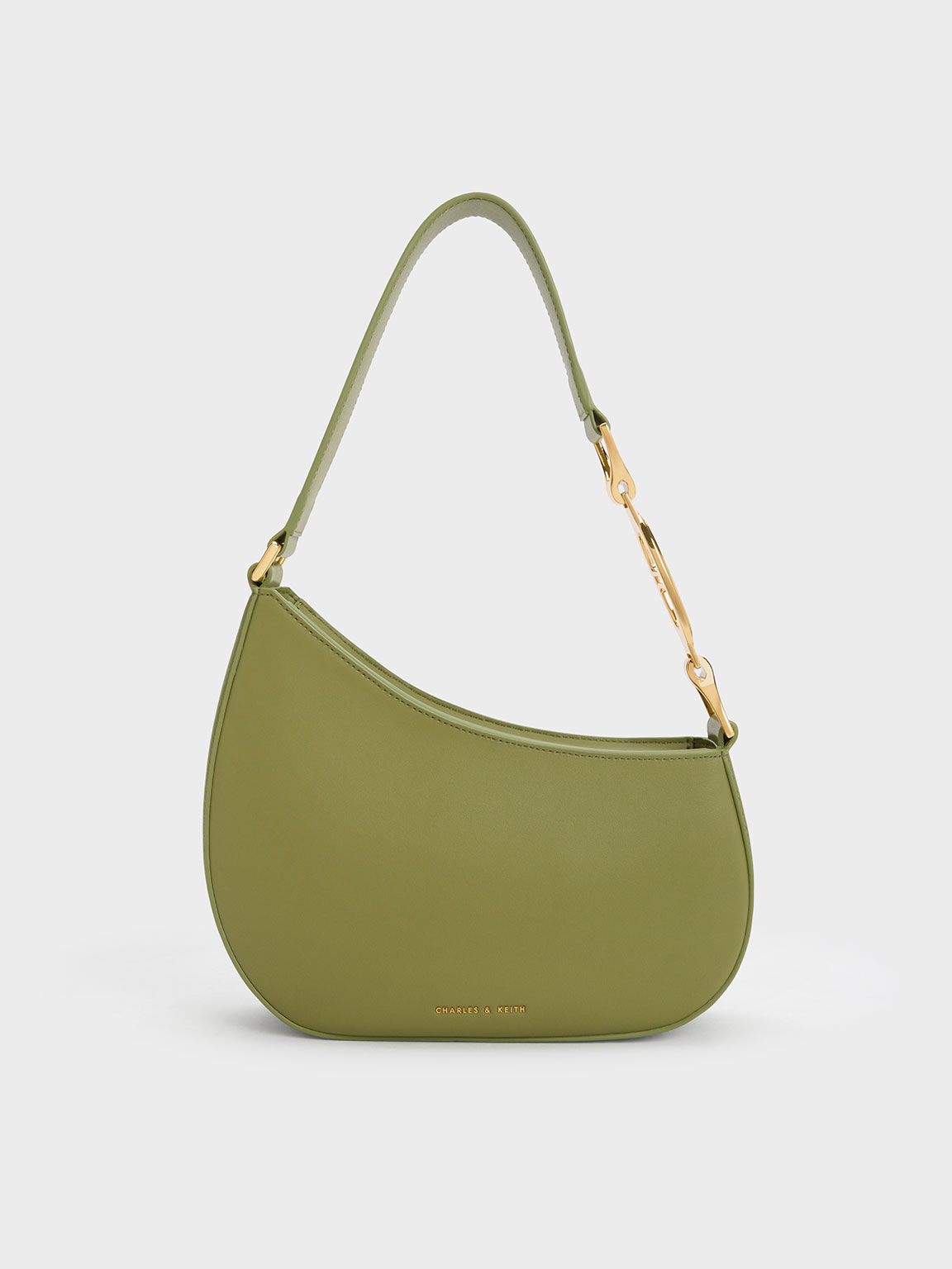 Charles and keith olive green bag hotsell