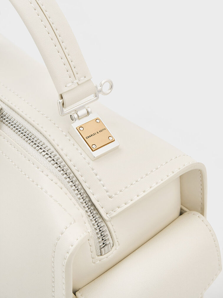 Austen Top Handle Bag, Cream, hi-res