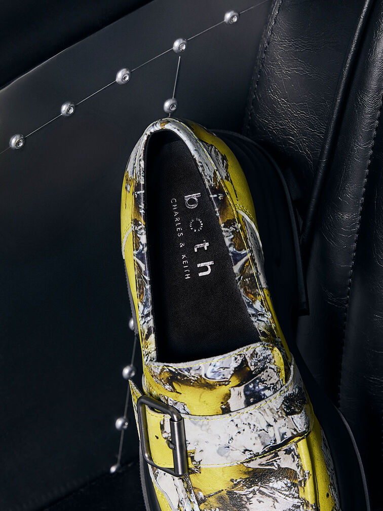 Jules Platform Buckled Loafers, Multi, hi-res
