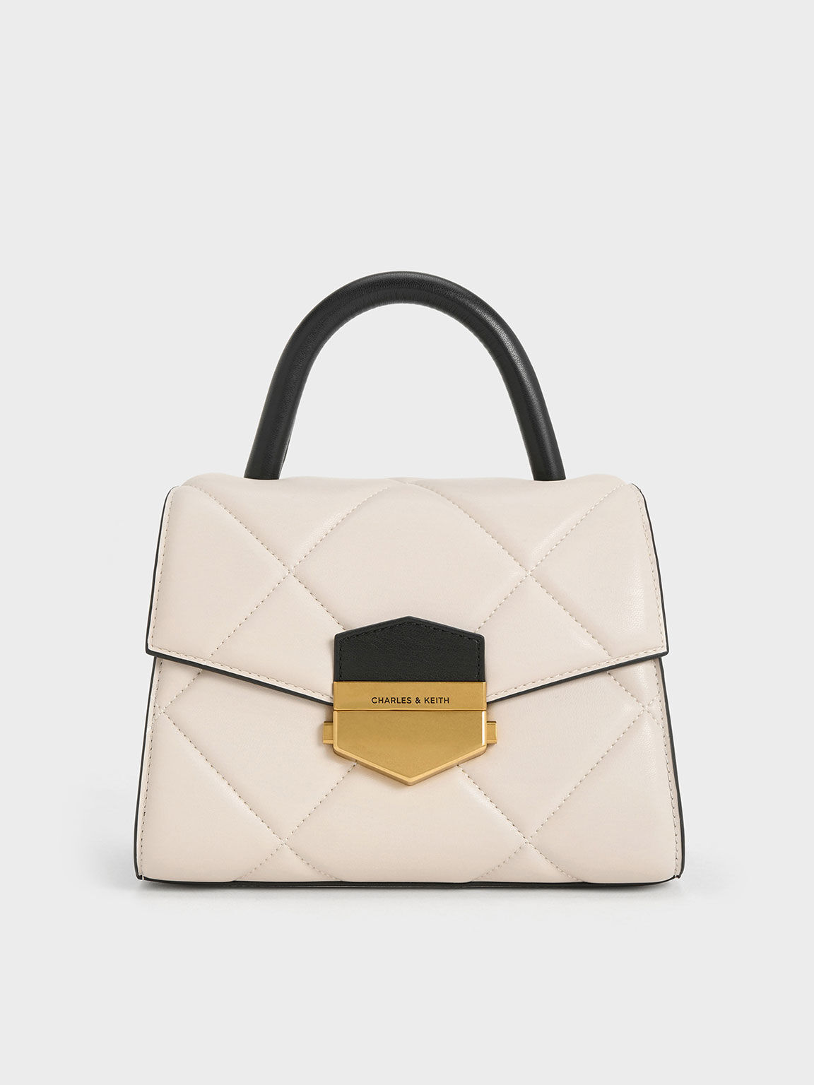 Charles and keith two tone bag online