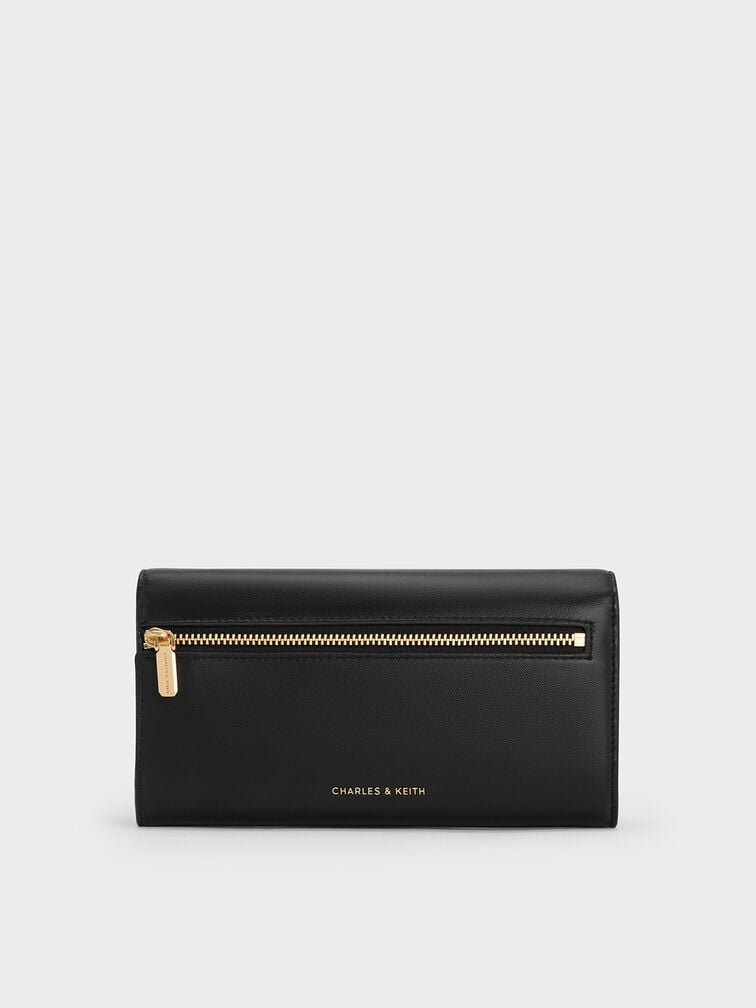 Lennie Chain-Handle Wallet, Black, hi-res