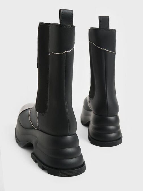 Jules Leather Chelsea Boots, Black, hi-res