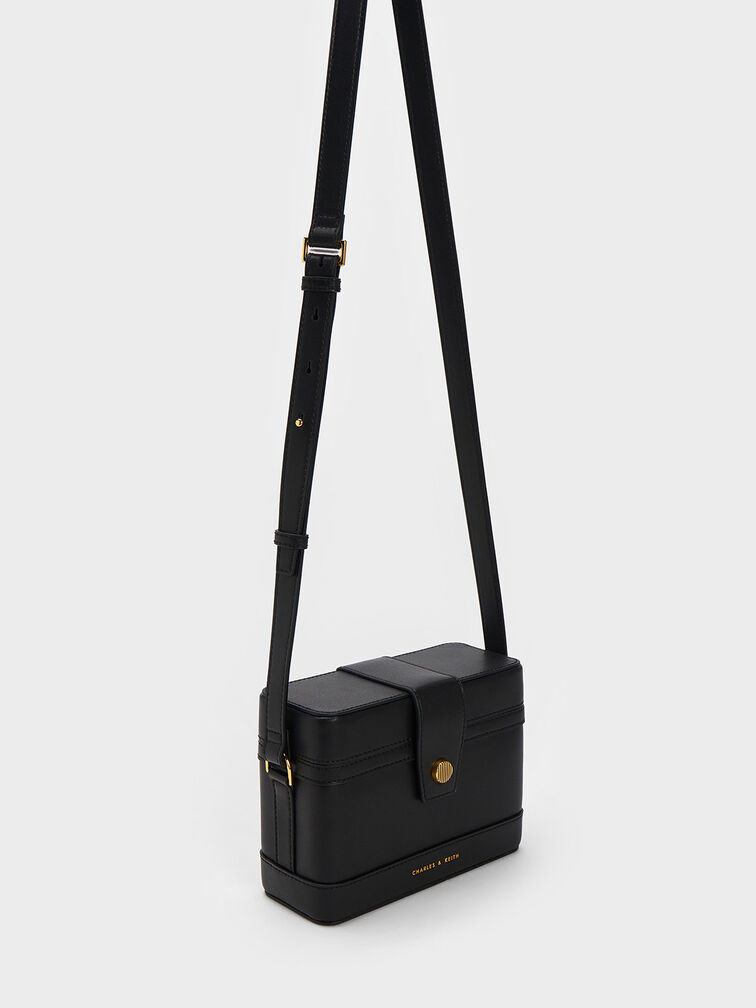 حقيبة كروس برونتي مربعة, أسود, hi-res