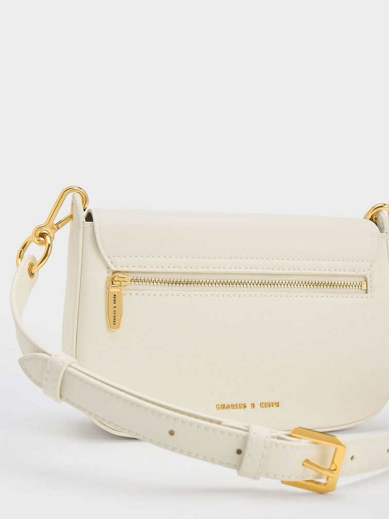Judy Hopps Metallic Accent Shoulder Bag, Chalk, hi-res