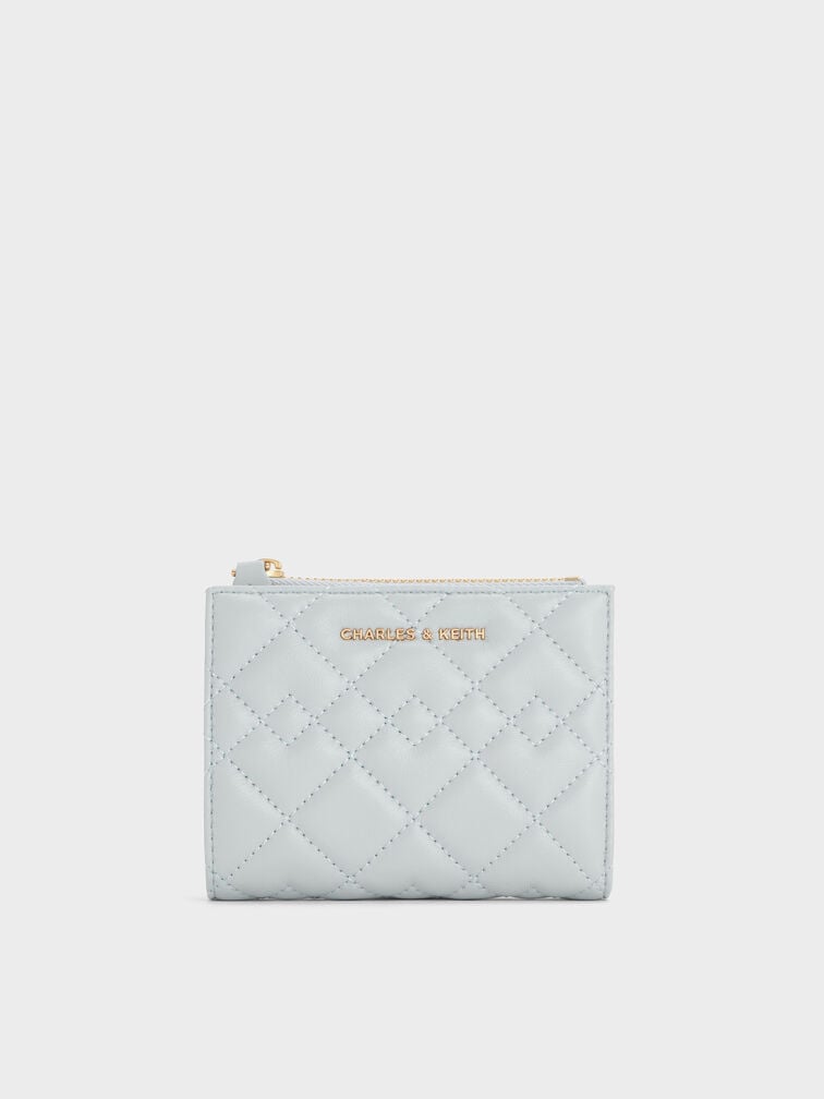 Duo Quilted Small Wallet, Sea Salt Blue, hi-res