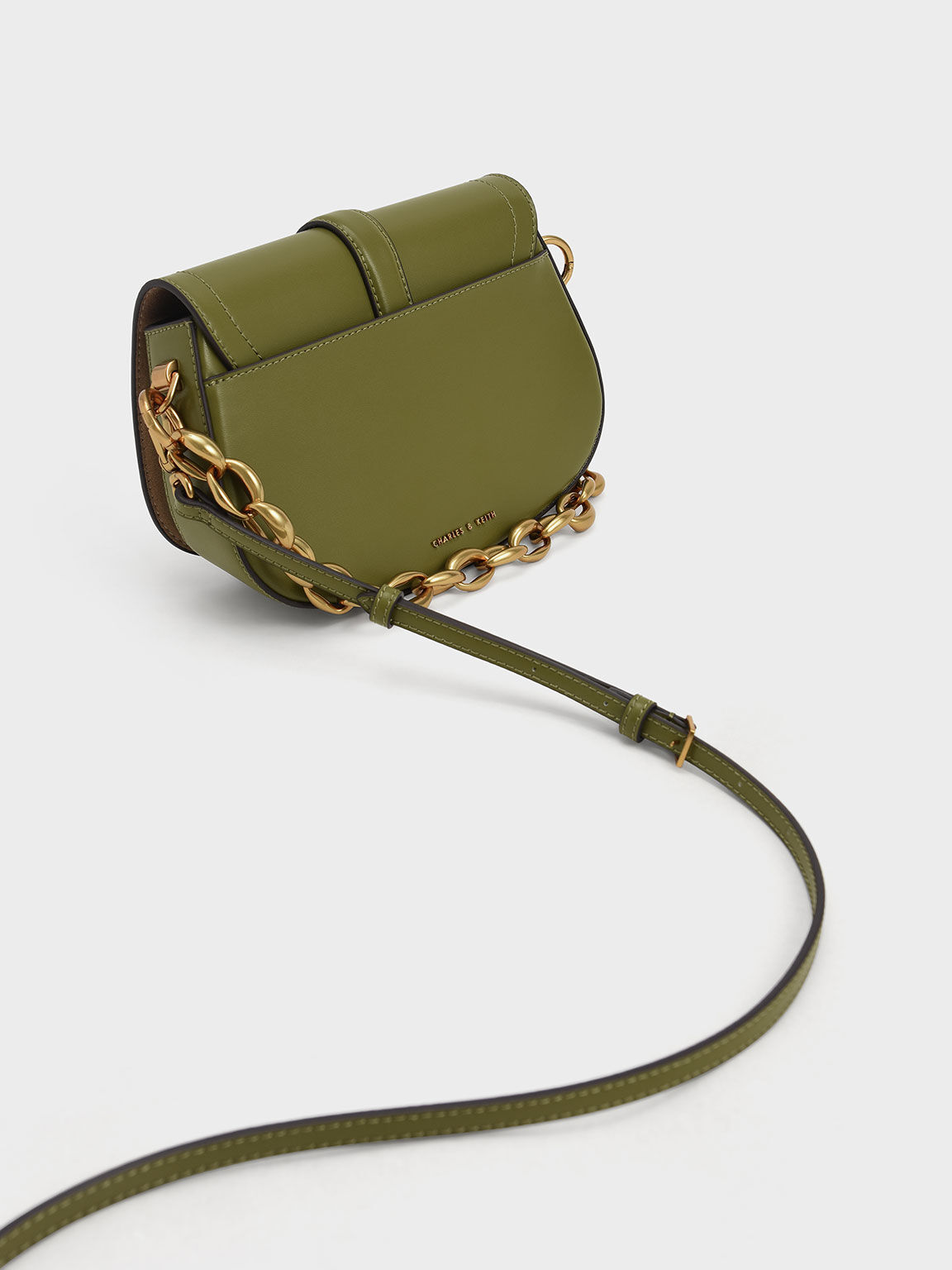 Blair Chain Handle Shoulder Bag, Avocado, hi-res