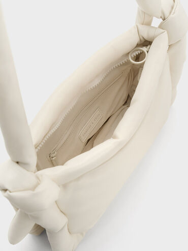 Errya Puffy Crossbody Bag, Cream, hi-res
