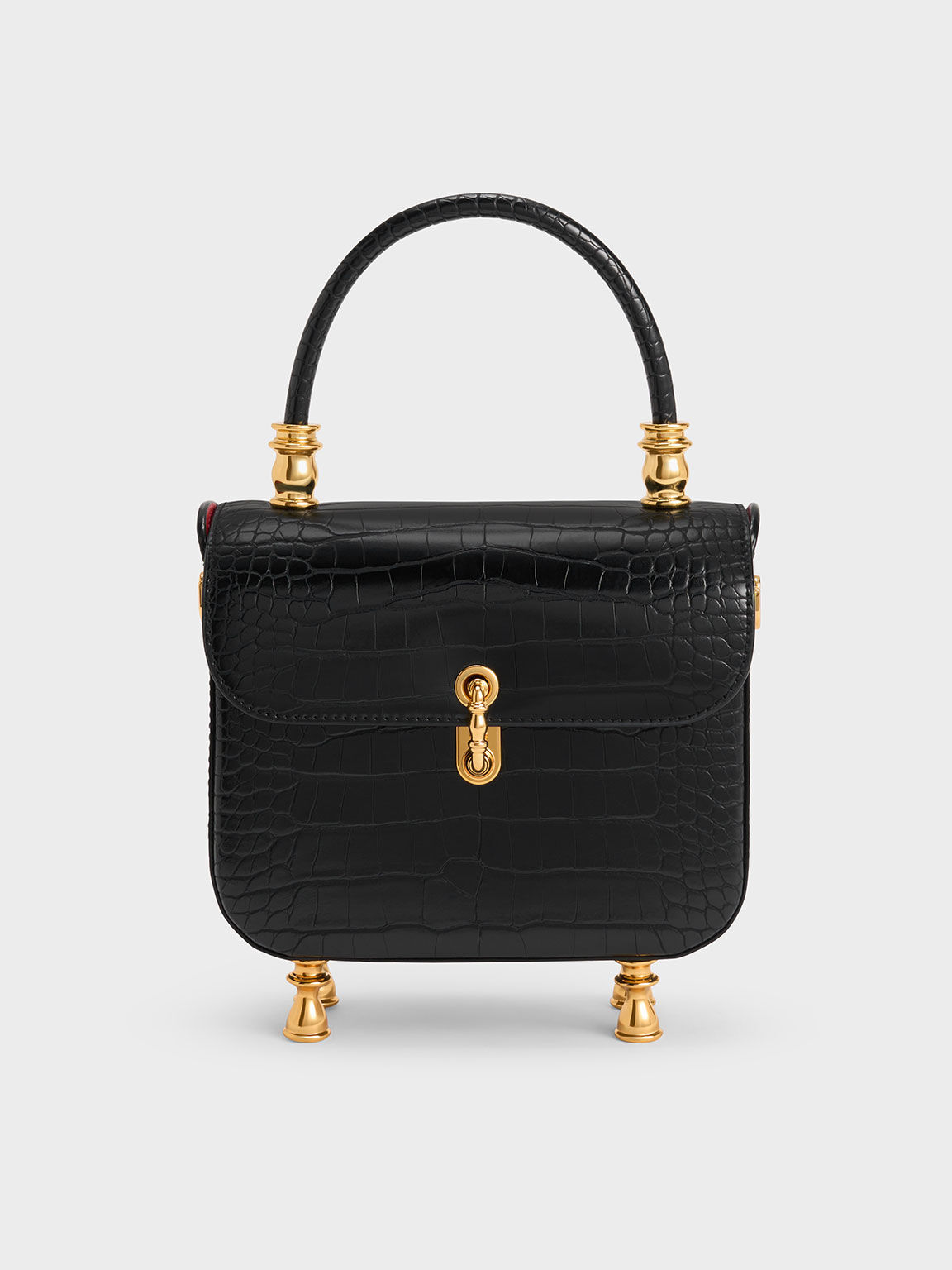 Charles and keith crocodile bag online