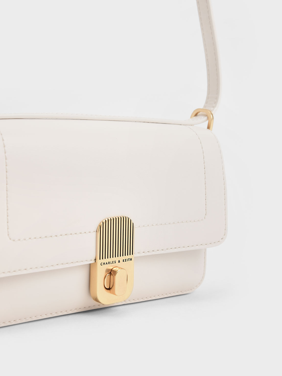 Charles & keith classic online front flap crossbody bag