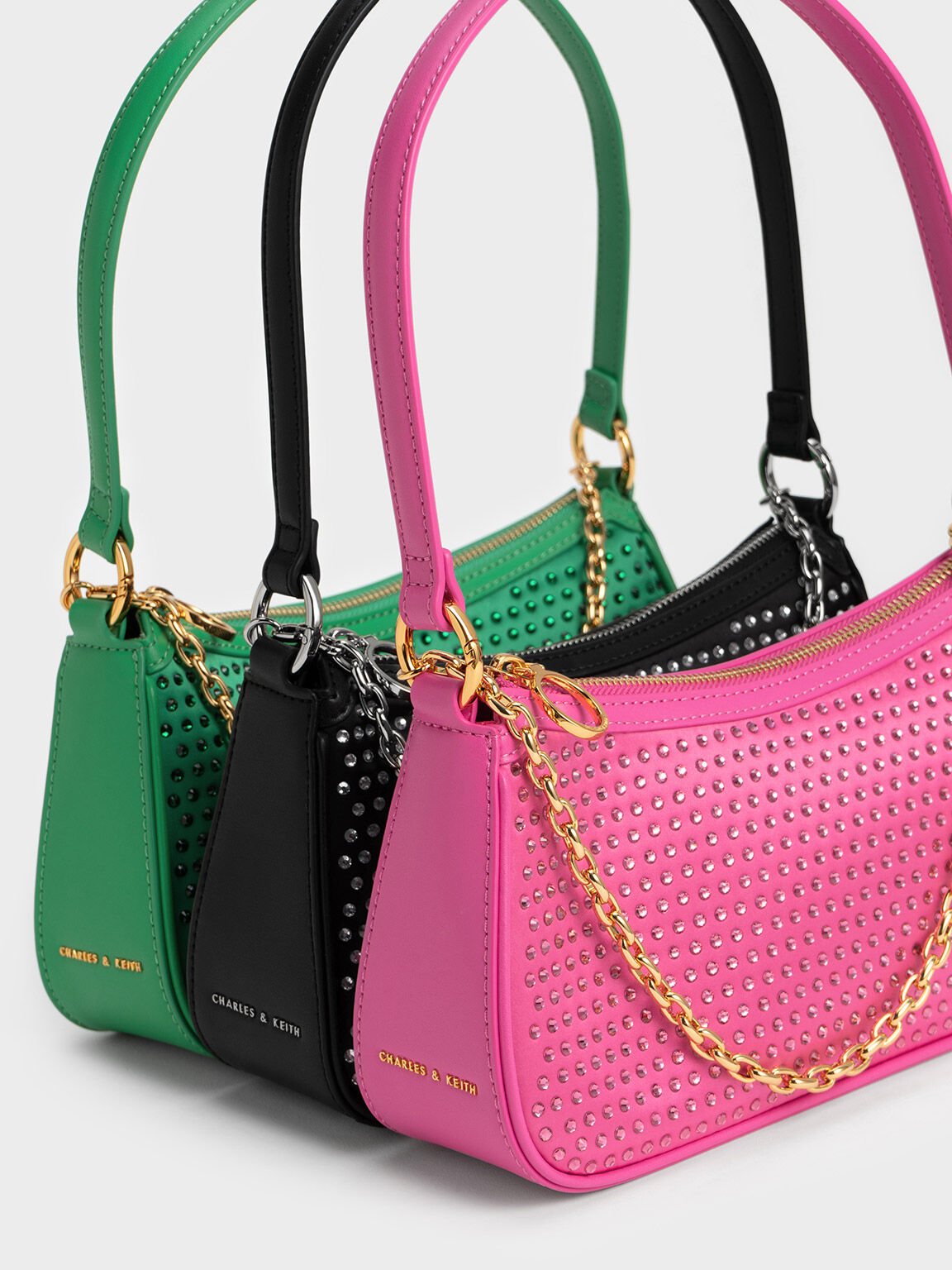 Charles and keith embellished crossbody bag shop