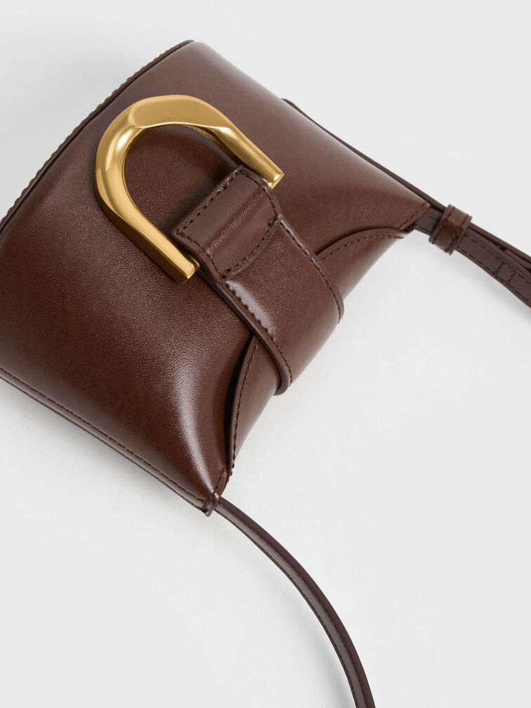 Gabine Bucket Bag, Chocolate, hi-res