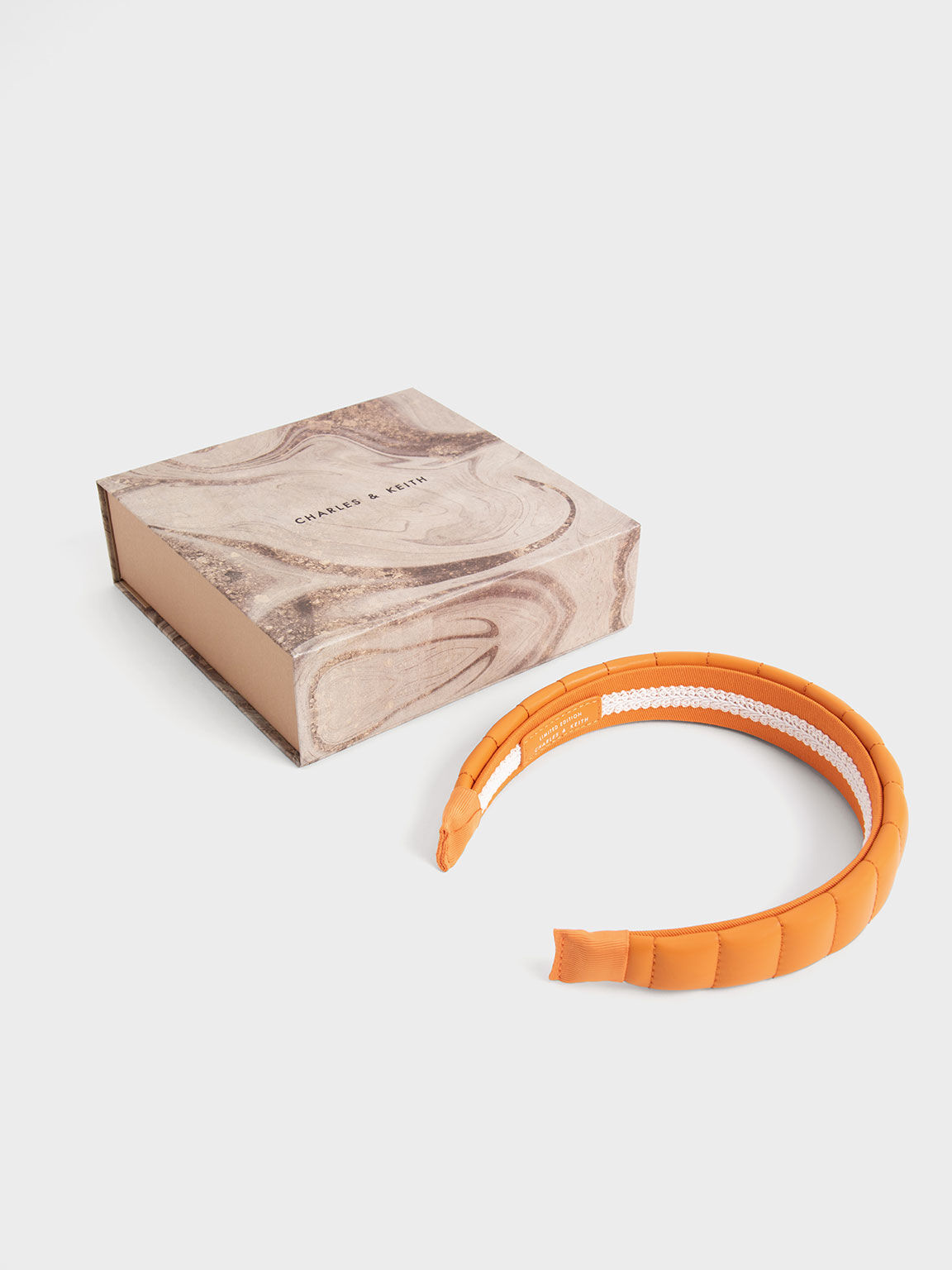 Padded Headband, Orange, hi-res