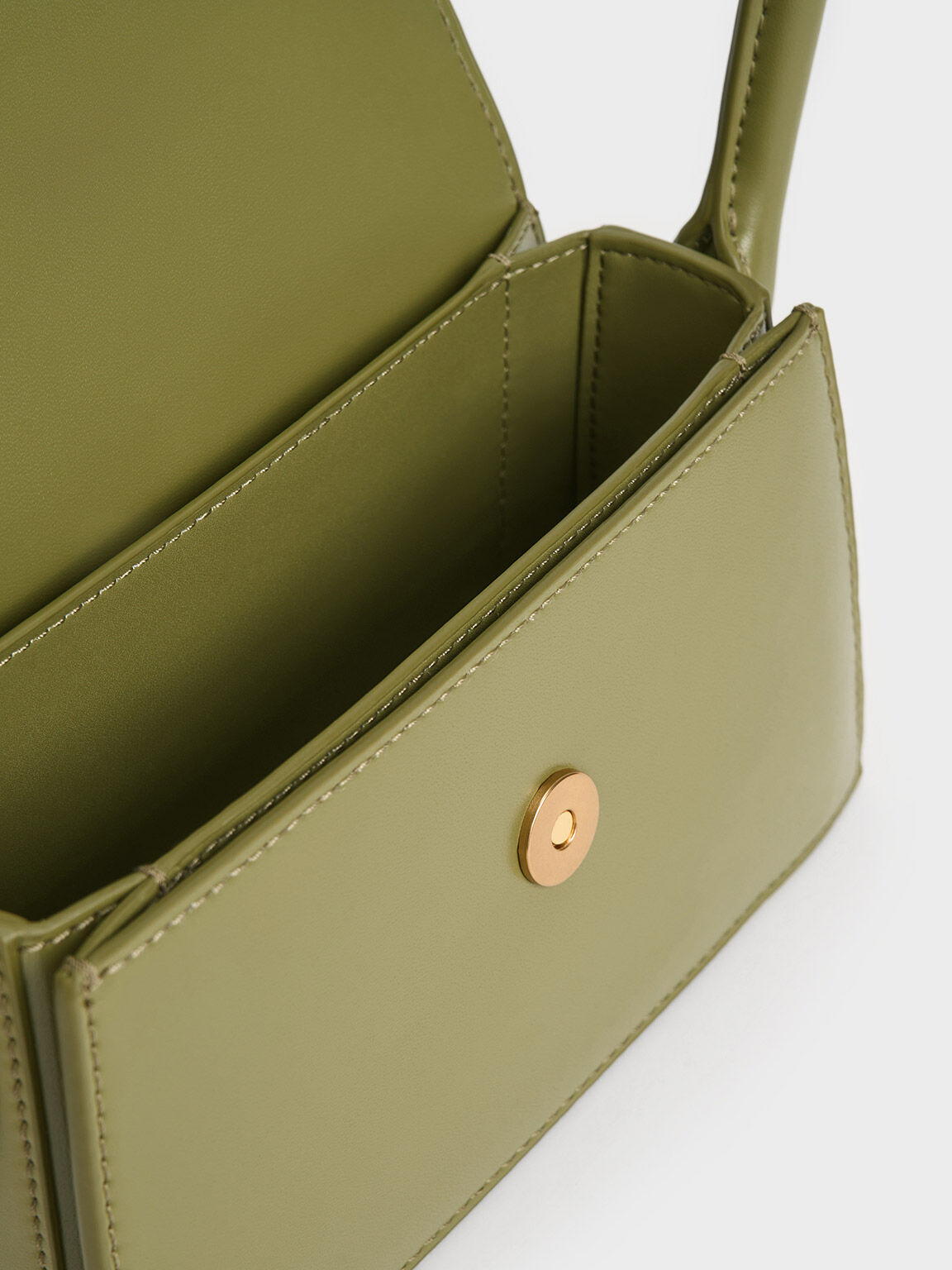 Annelise Belted Trapeze Bag, Pistachio, hi-res