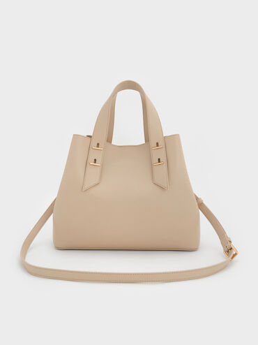 Shania Tote Bag, Dusted Oat, hi-res