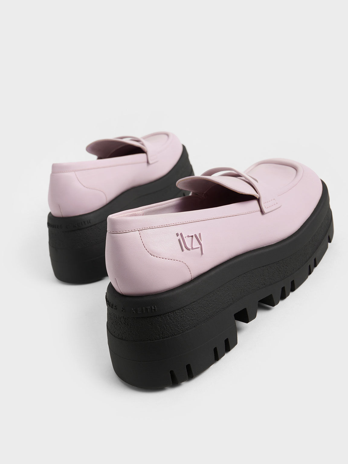 Rainier Chunky Platform Penny Loafers, Lilac, hi-res