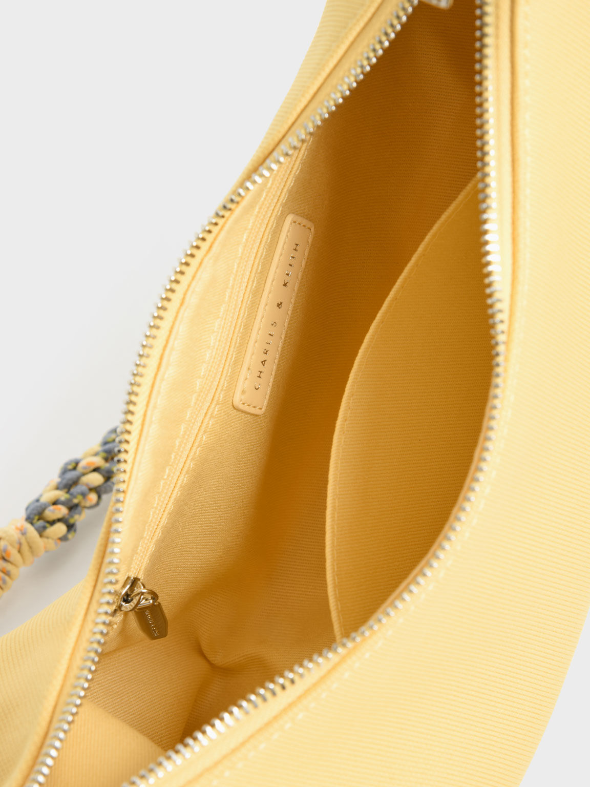 Yellow Coiled Handle Bag CHARLES KEITH SA