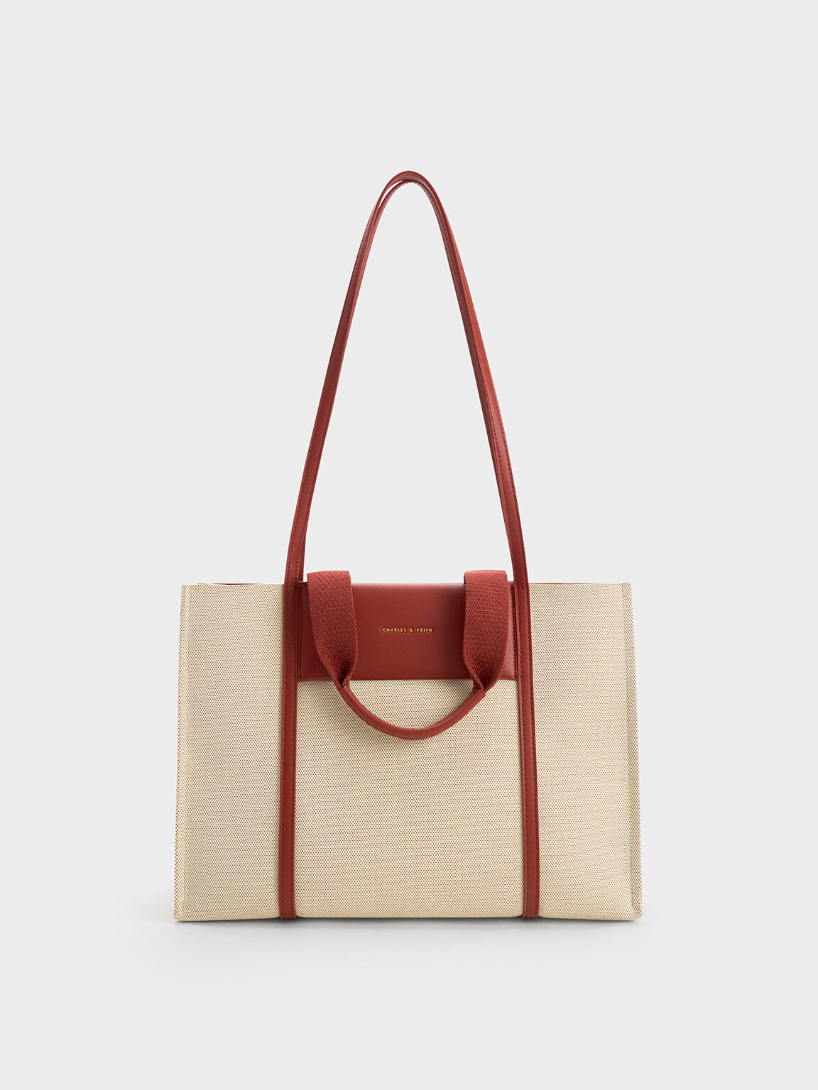 Charles and keith two tone 2025 bag