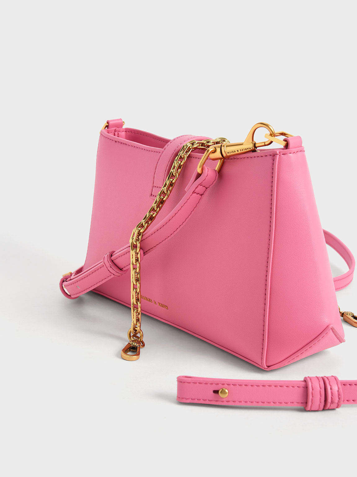Charles and keith clearance limited edition bag pink