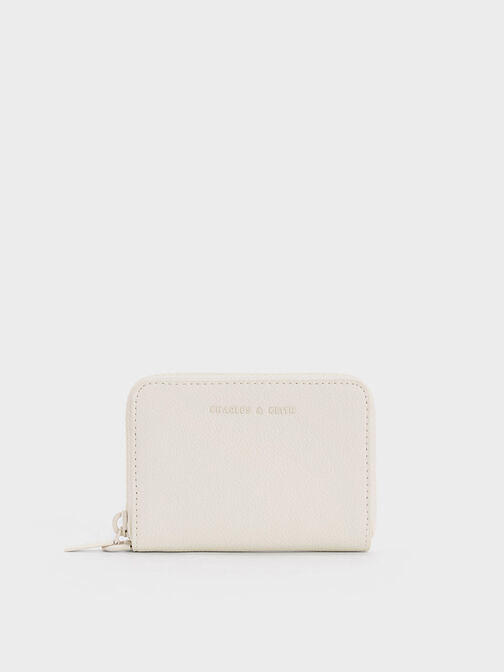 Errya Zip-Around Wallet, Cream, hi-res