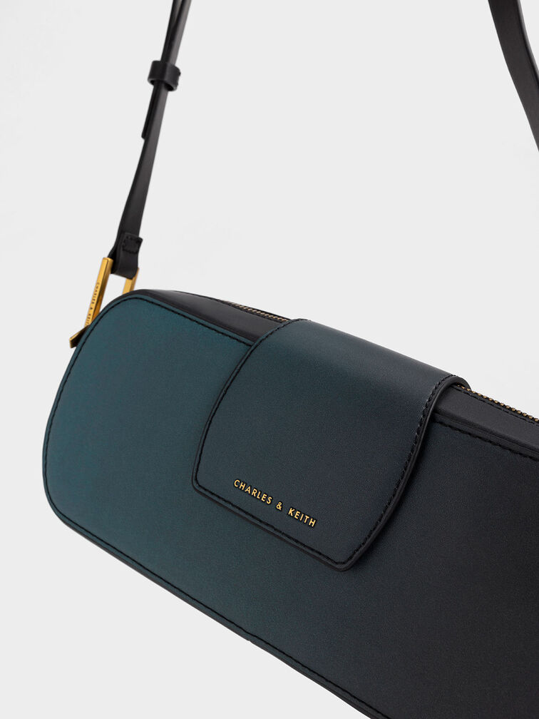 Selby Shoulder Bag, Green, hi-res