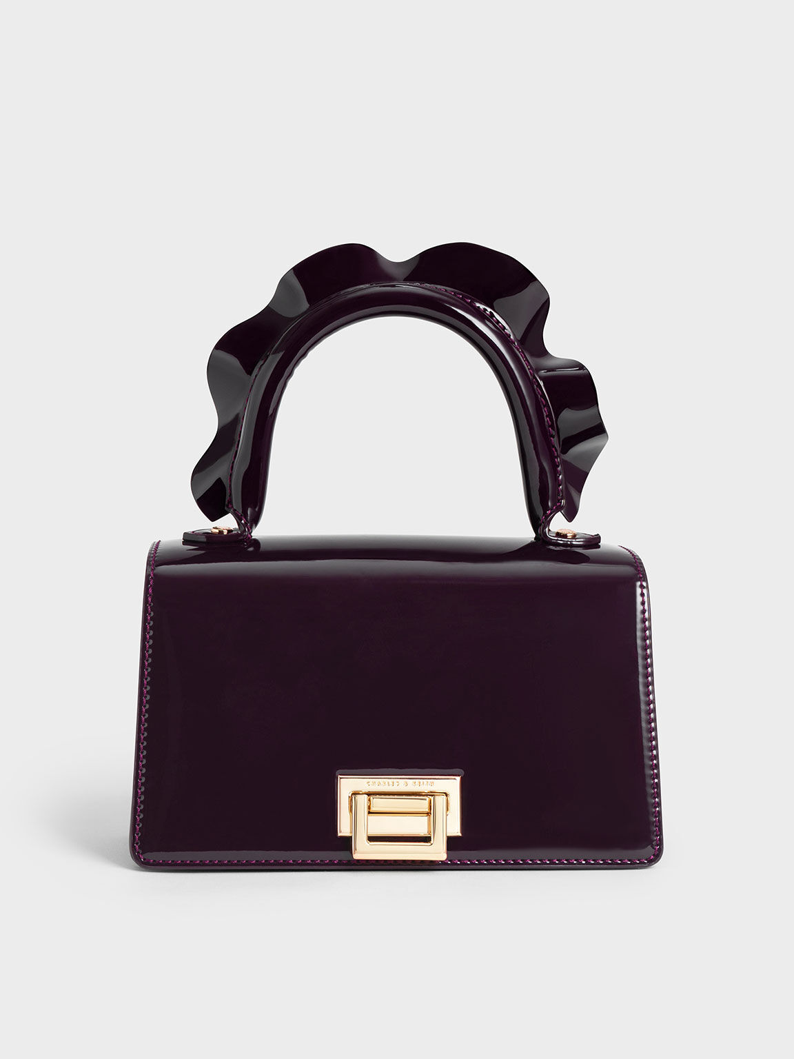 Charles and sales keith maroon bag