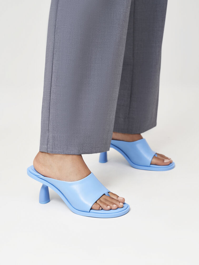 Alma Thong Mules, Blue, hi-res
