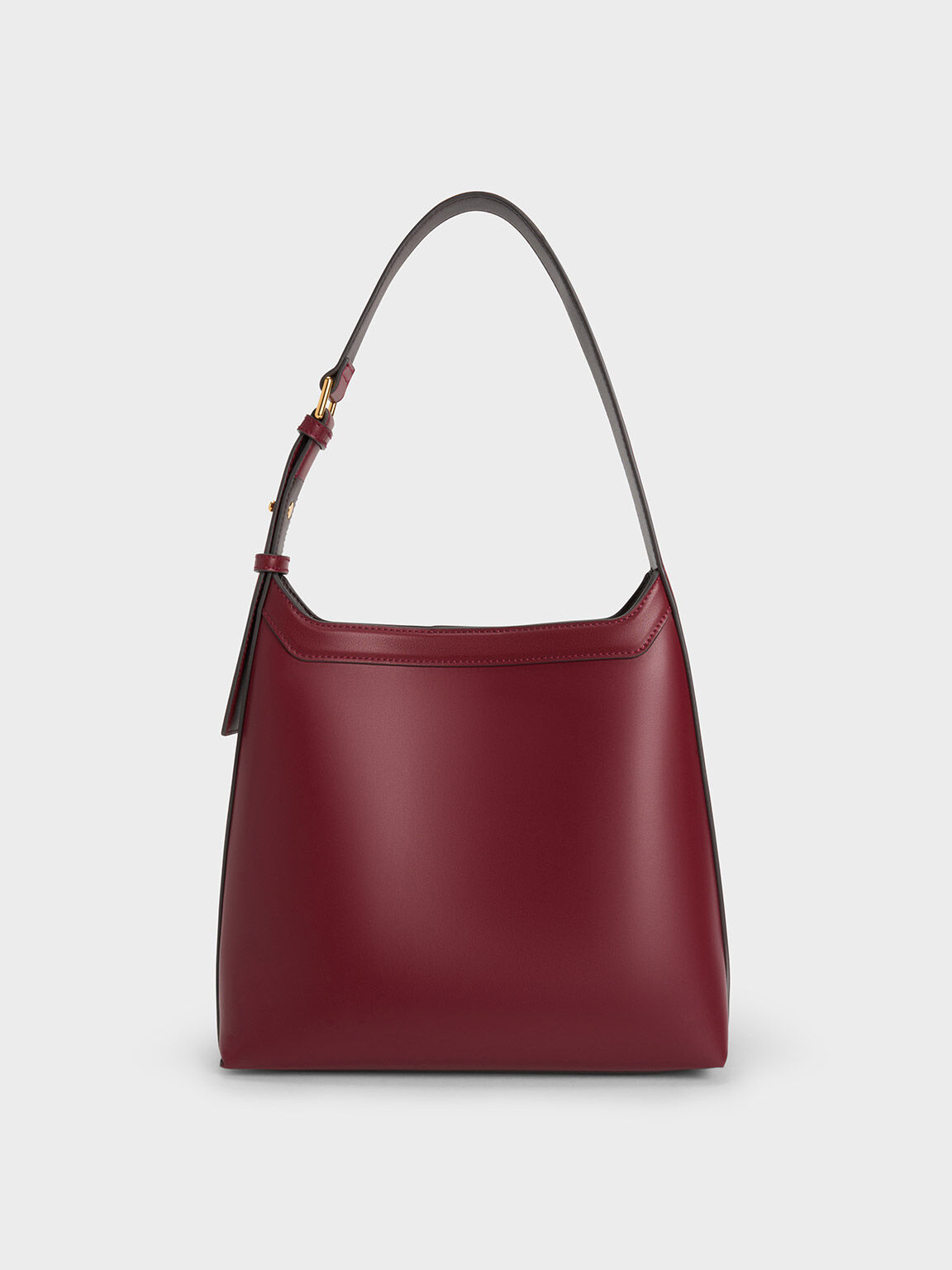 Maroon hobo bag top