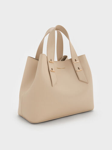 Shania Tote Bag, Dusted Oat, hi-res