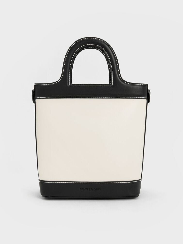 Bronte Top Handle Bucket Bag, Multi, hi-res