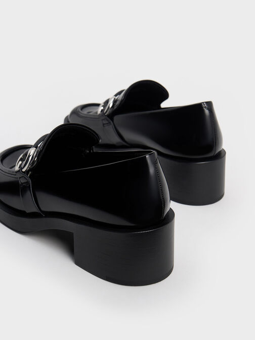 حذاء لوفر كاتيلايا بتصميم معدني, Black Box, hi-res