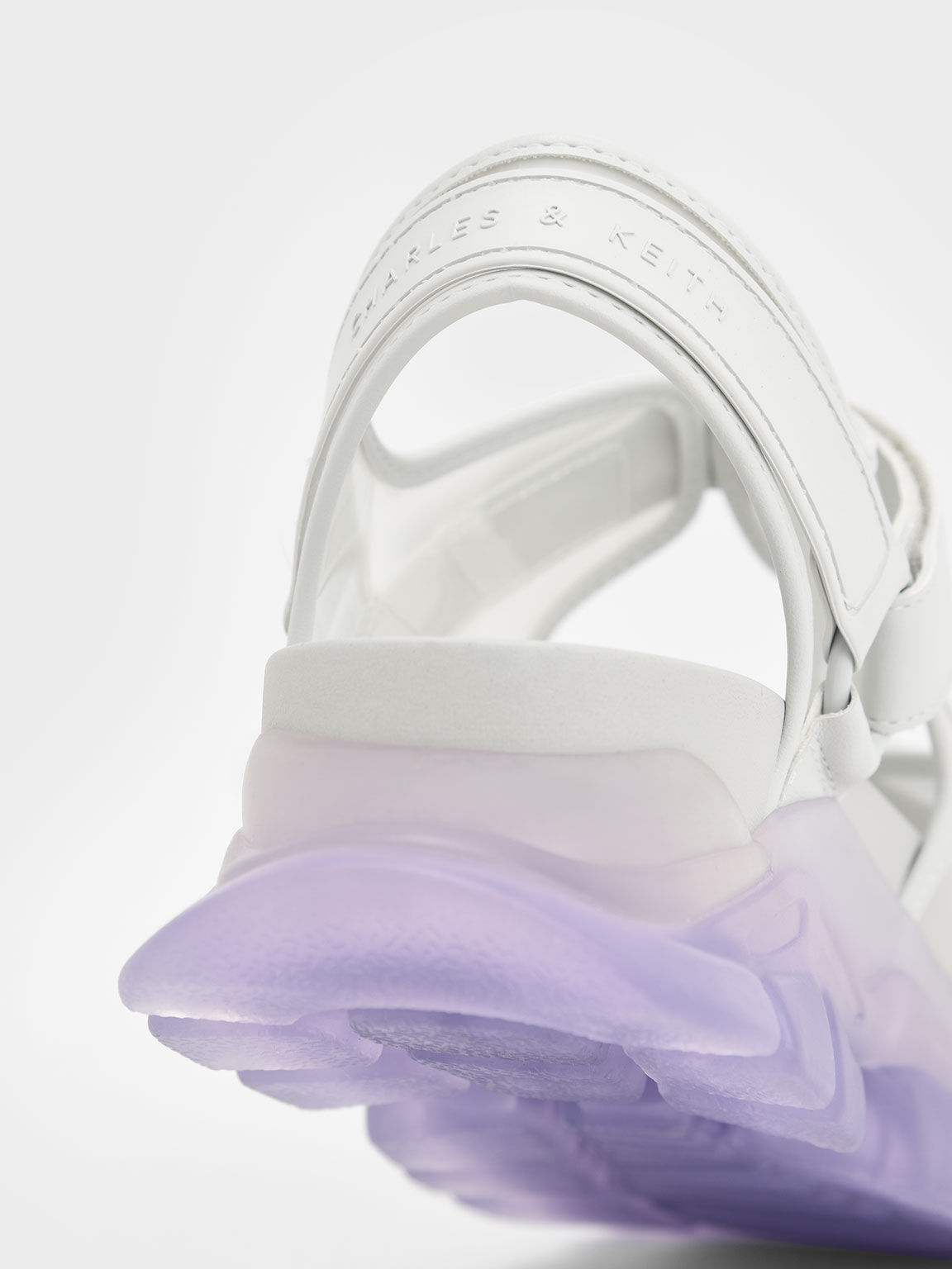 【THE NOTRH FACE】 SNEAKER SANDAL‐GRAYISH_LILAC Women's Comfortable Chunky Sneakers In Black & White-DREAM PAIRS