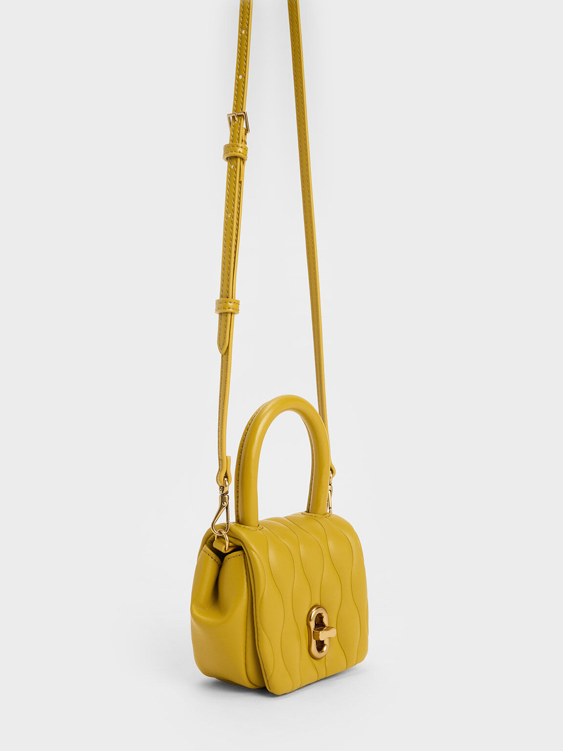 Mustard bag topshop top