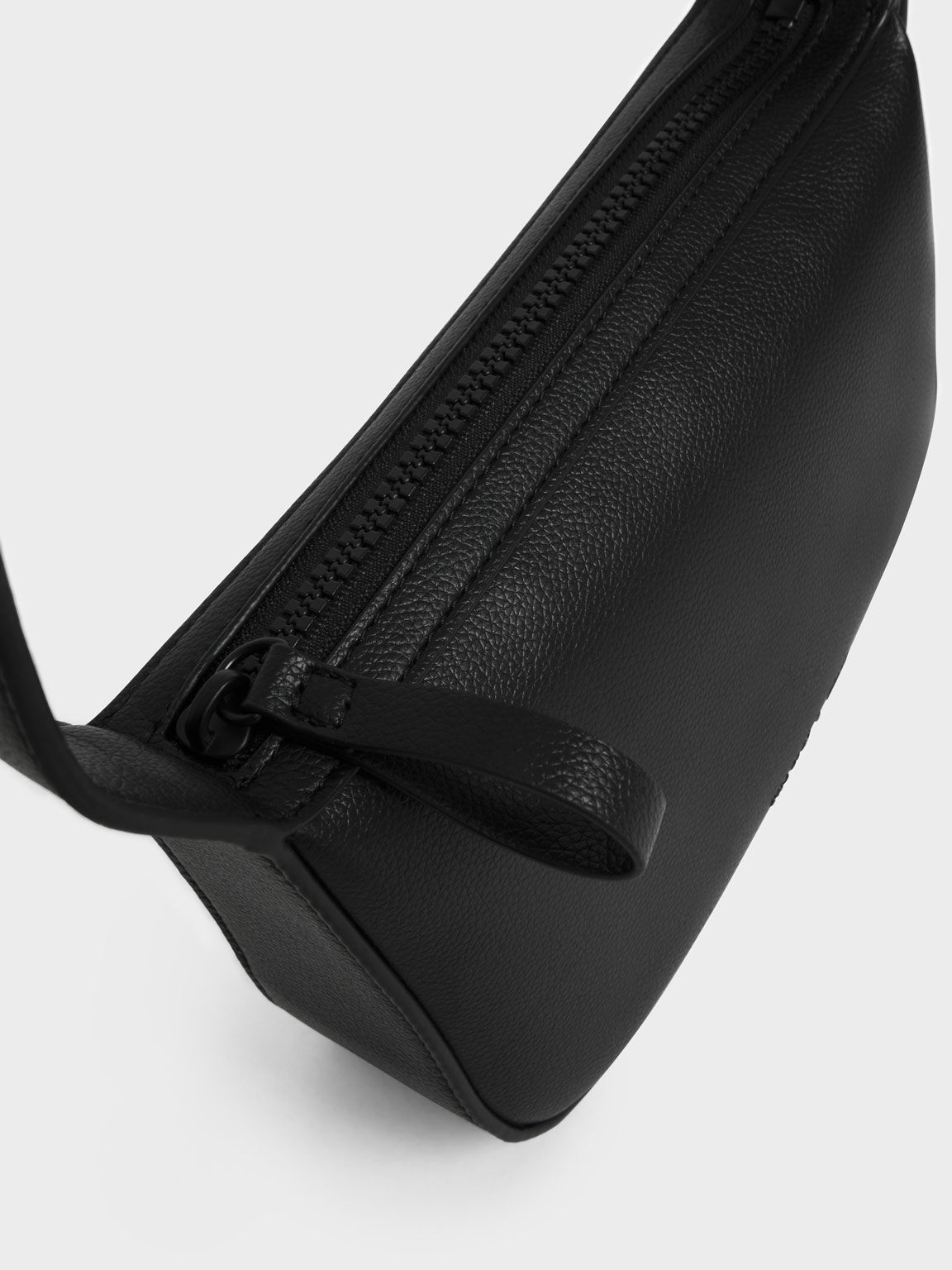 Boxy Shoulder Bag, Black, hi-res
