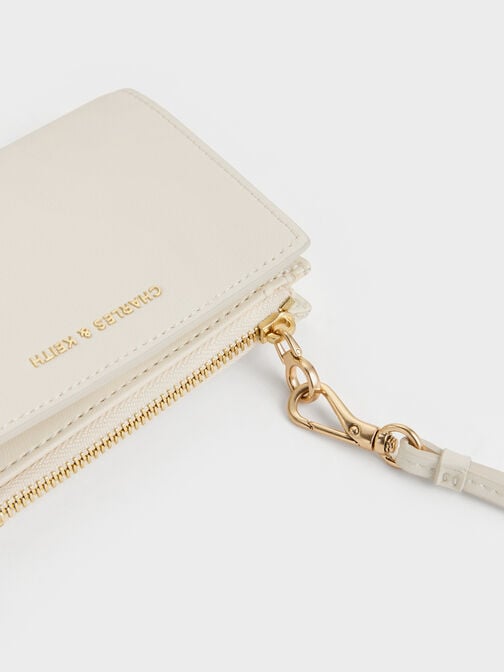 Hanya Wristlet, Cream, hi-res