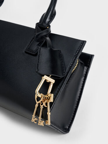 Mini Kerry Tote Bag, Black, hi-res