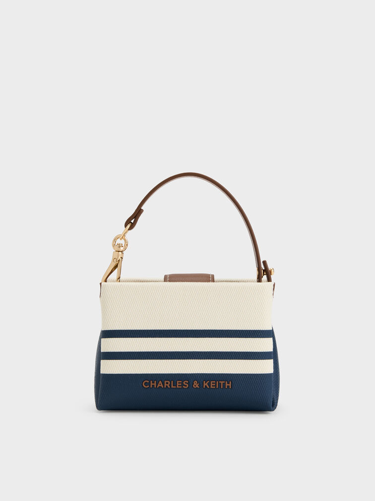 Bosie Canvas Striped Micro Bag, Multi, hi-res