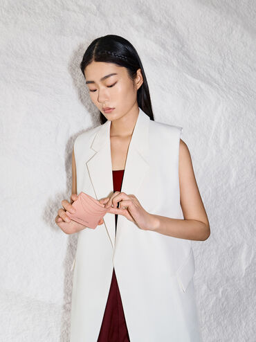 Sigrid Card Holder, Light Pink, hi-res