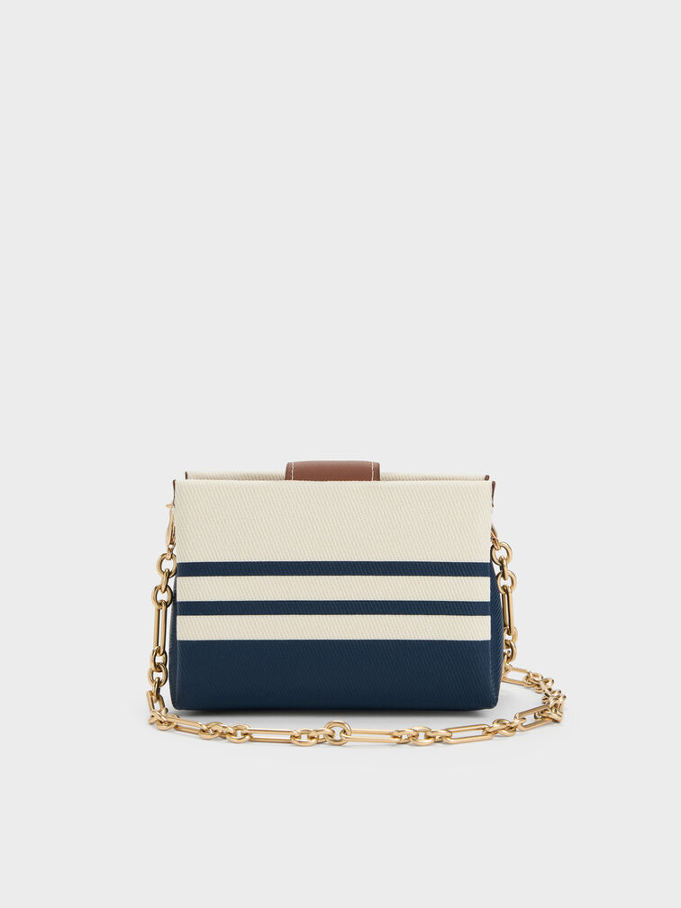 Bosie Canvas Striped Micro Bag, Multi, hi-res