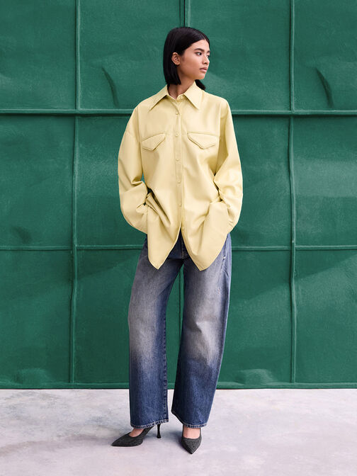 حذاء جينز بمقدمة مدببة وكعب بوبينة, أسود خشن, hi-res