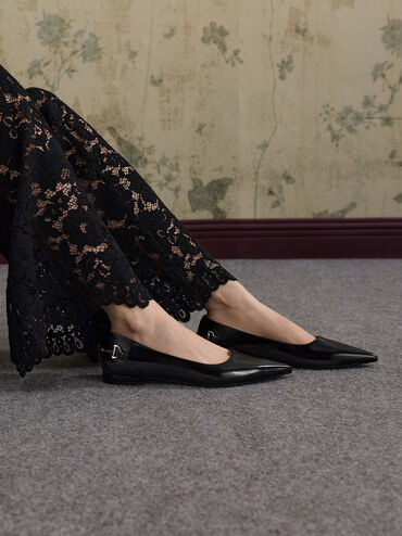 باليرينا إيرينا ميتاليك ومقدمة مدببة, صندوق أسود, hi-res