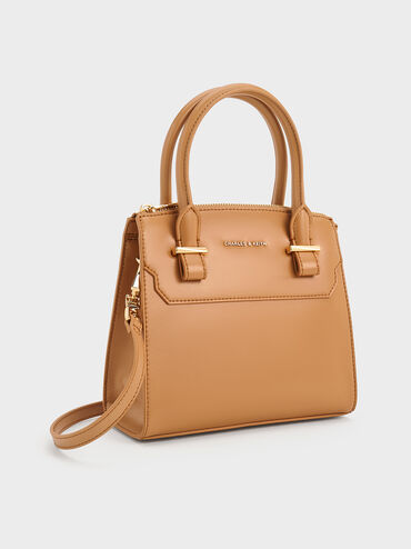 حقيبة توت تيمي بتصميم هيكلي أنيق, توفي, hi-res