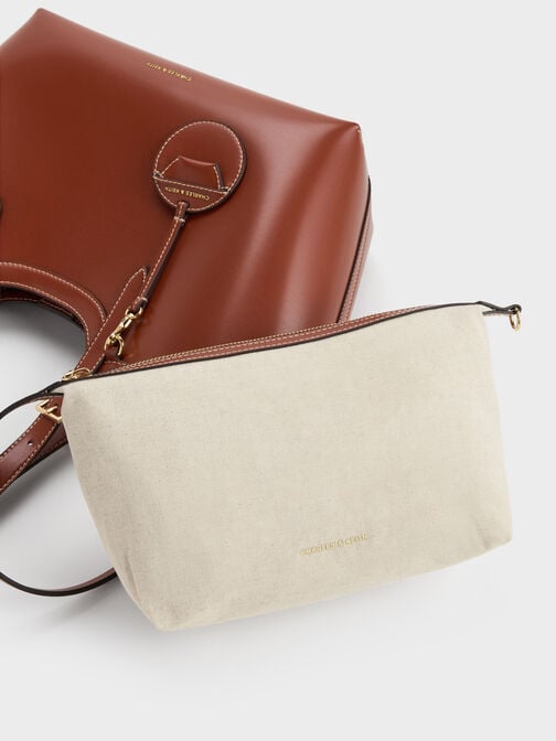 XL Enola Tote Bag, Brick, hi-res