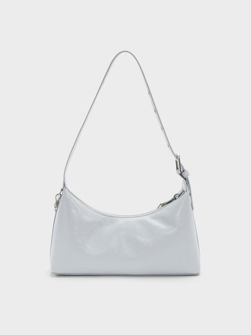 Atwood Chain-Embellished Shoulder Bag, Sea Salt Blue, hi-res