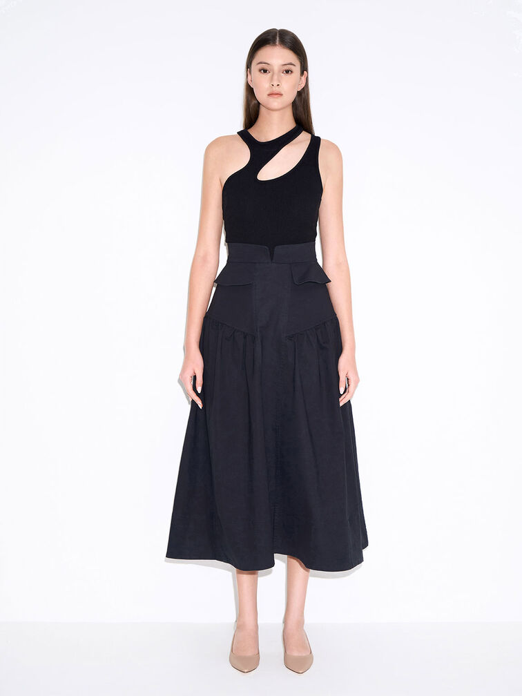 Emmy Pointed Kitten Heel Pumps, Nude, hi-res