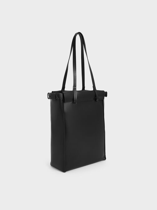 Ellis Tote Bag, Noir, hi-res