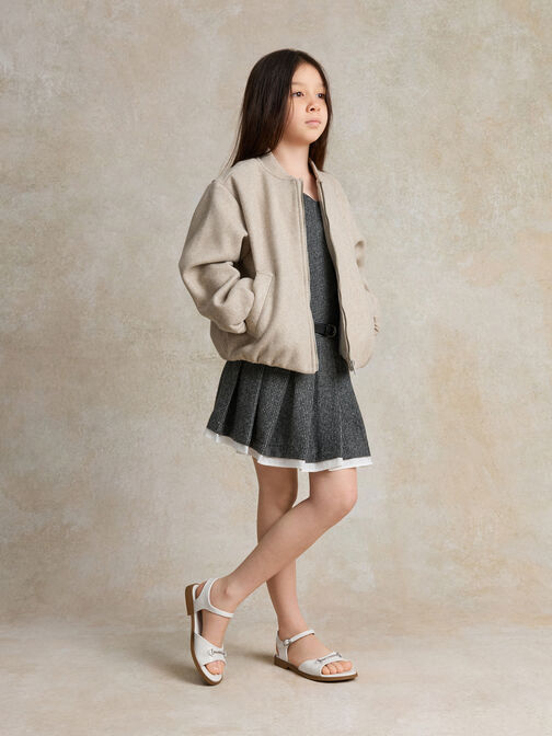 صندل ميتالك, أبيض طباشيري, hi-res