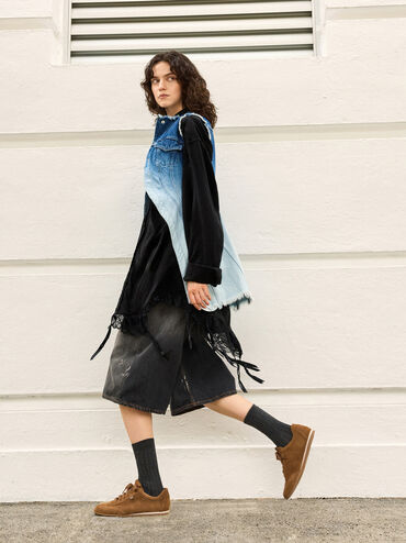 Jace Suede Sneakers, Brown, hi-res