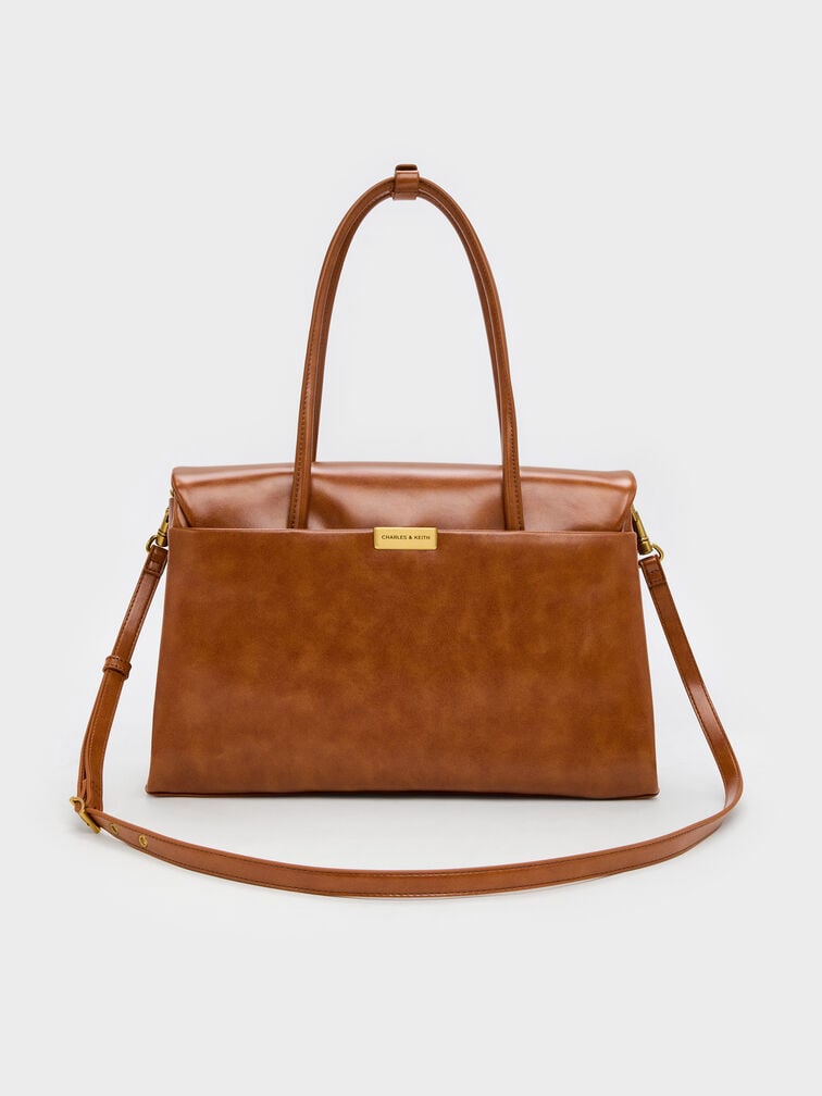 حقيبة توت "كيري" ترابيز, Distressed Tan, hi-res