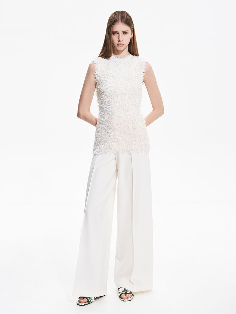 صندل سلايد بطبعة زهور, أخضر, hi-res